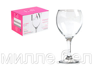 Набор бокалов для вина, 6 шт., 260 мл, серия Misket, LAV (также используется в HoReCa)