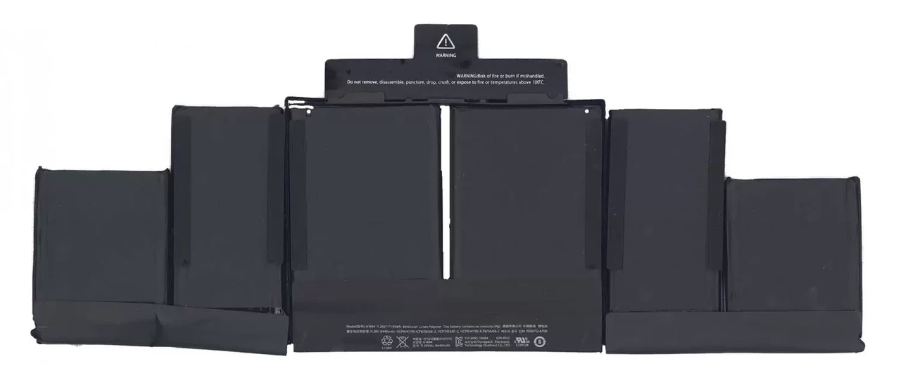 Аккумулятор (батарея) A1494 для ноутбука Apple MacBook Pro 15" Retina A1398 8436мАч, 11.26В