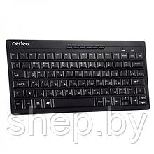 Беспроводная клавиатура Perfeo COMPACT PF-8006 (черная, USB)