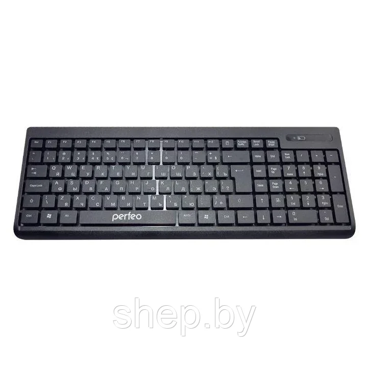 Клавиатура беспроводная Perfeo Idea PF-2506-WL , черная, USB - фото 1 - id-p185170161