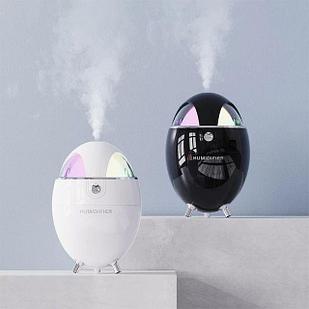 Мини увлажнитель воздуха с подсветкой Humidifier Y18 (в форме яйца)