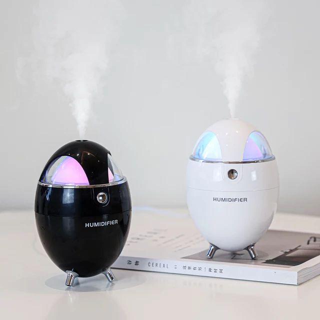 Мини увлажнитель воздуха с подсветкой Humidifier Y18 (в форме яйца) - фото 1 - id-p185170165