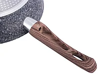 Сковорода Kamille 26см с антипригарным покрытием PTFE из алюминия для индукции и газа KM-4162, фото 7