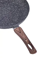 Сковорода Kamille 26см с антипригарным покрытием PTFE из алюминия для индукции и газа KM-4162, фото 5