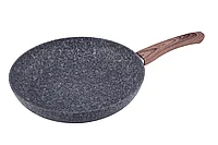 Сковорода Kamille 26см с антипригарным покрытием PTFE из алюминия для индукции и газа KM-4162, фото 3