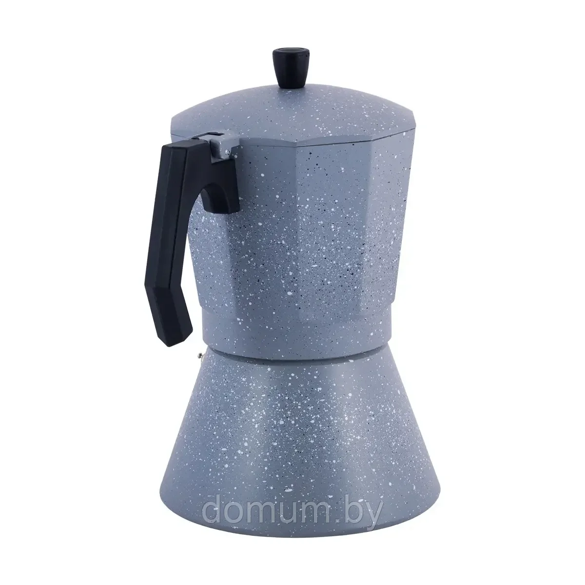 Гейзерная кофеварка Kamille Серый Мрамор 600мл из алюминия с широким индукционным дном KM-2519GR - фото 7 - id-p185170188