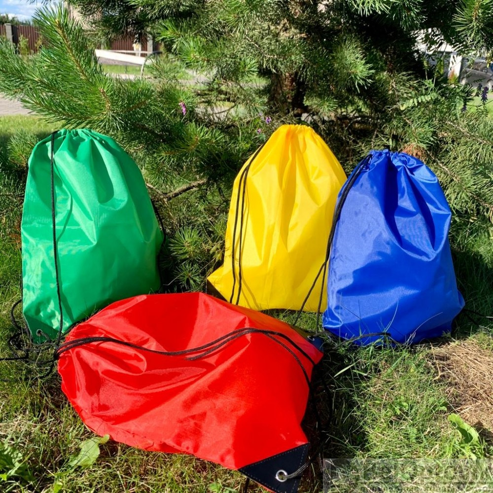 Рюкзак - мешок Tip для спортивной и сменной обуви / Компактный, сверхлегкий, усиленный Зеленый - фото 4 - id-p185172103