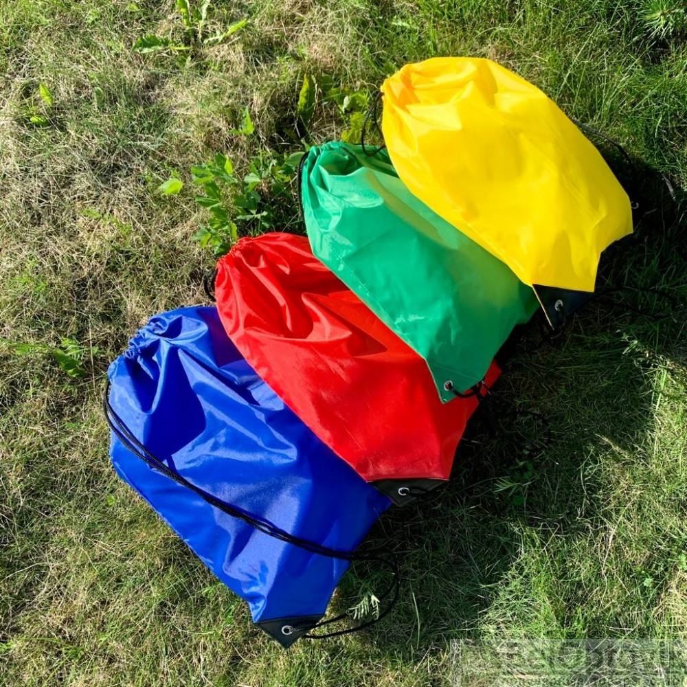 Рюкзак - мешок Tip для спортивной и сменной обуви / Компактный, сверхлегкий, усиленный Зеленый - фото 10 - id-p185172147