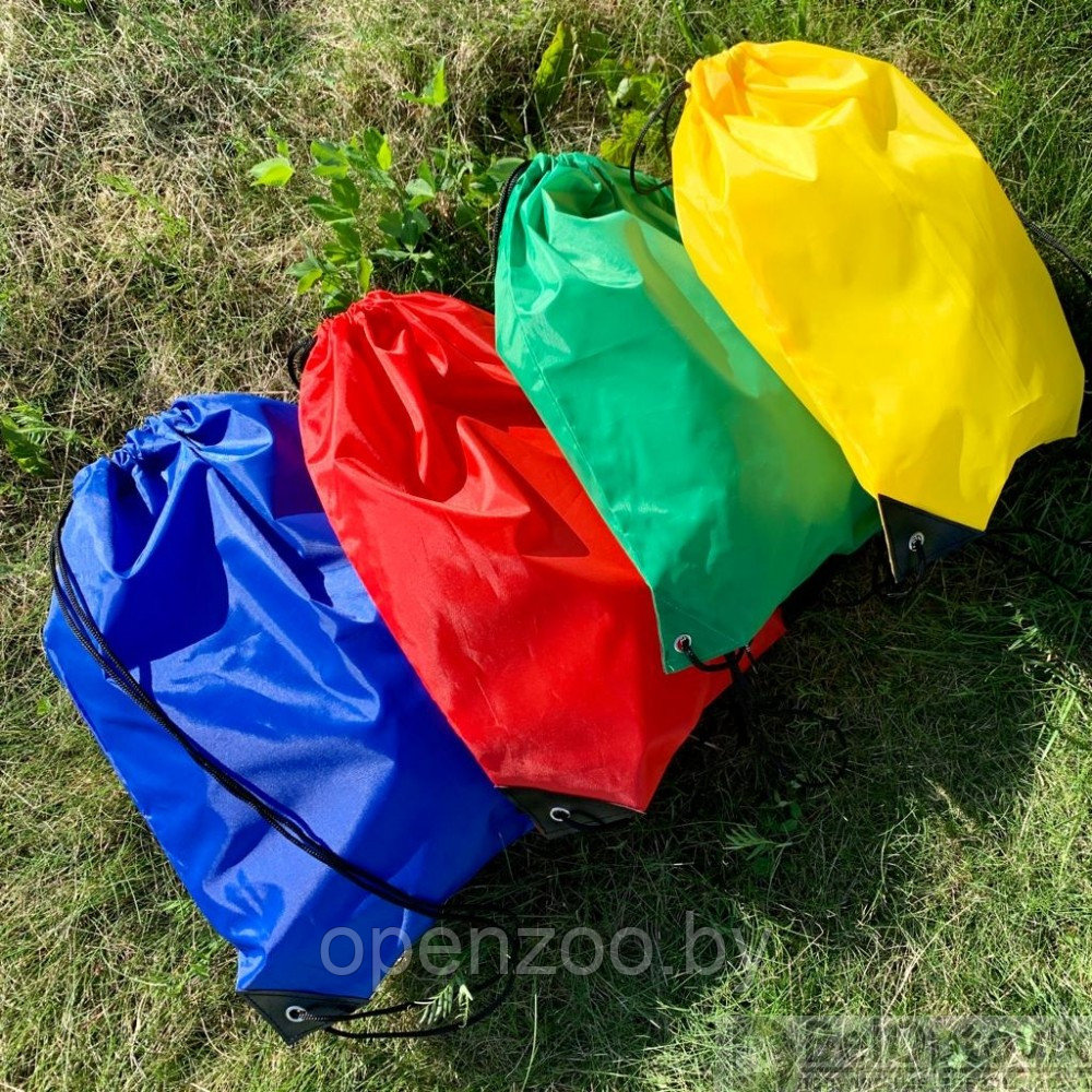 Рюкзак - мешок Tip для спортивной и сменной обуви / Компактный, сверхлегкий, усиленный Синий - фото 9 - id-p185172506