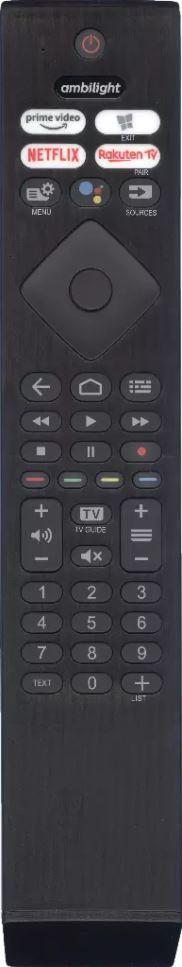 ПДУ для Philips PH-V4 SMART TV с голосовой функцией (серия HRM1949) - фото 1 - id-p185183518