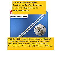 Запчасти для телевизоров и мониторов