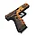 Деревянный пистолет VozWooden G22 Relic Реликвия (Стандофф 2 резинкострел), фото 3