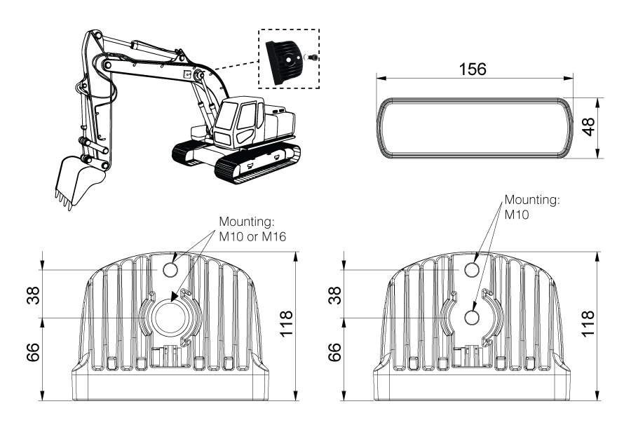 СВЕТОДИОДНАЯ ФАРА PICTOR 620 LED - фото 9 - id-p185185104