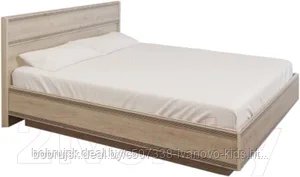 Полуторная кровать Лером Карина КР-1001-ГС 120x200 (гикори джексон светлый)