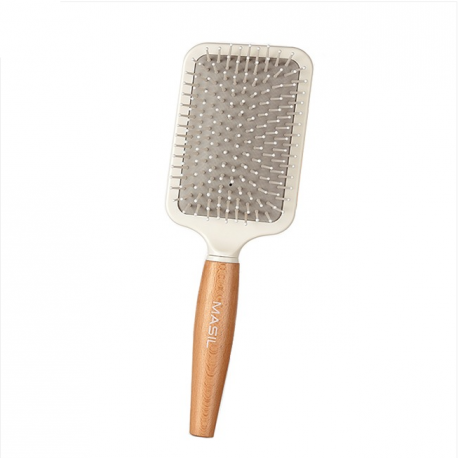 MASIL Деревянная массажная расческа  WOODEN PADDLE BRUSH