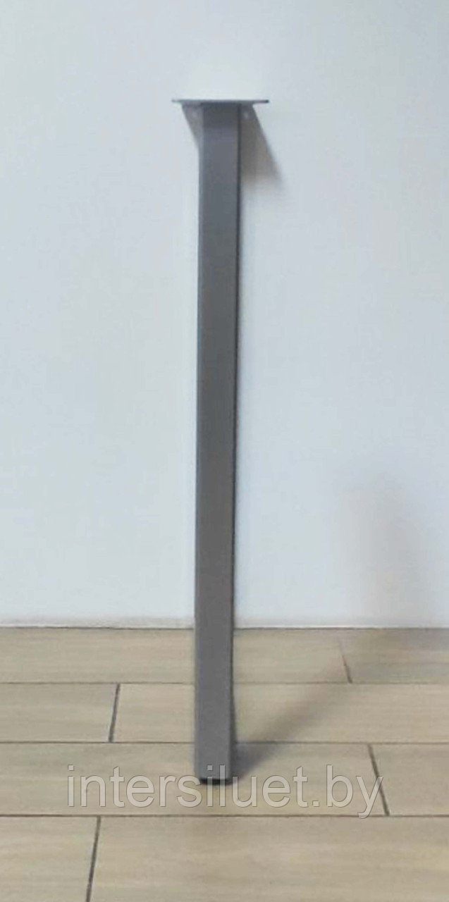 П-образная опора для стола "Boxie" 500хН1070мм, полимер: белый мат, серый металлик, черный бархат - фото 6 - id-p185193465