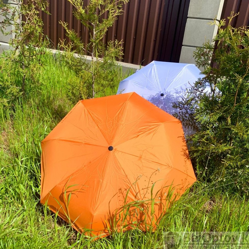 Автоматический с защитой от ветра зонт Vortex Антишторм, d -96 см. Оранжевый - фото 5 - id-p185195027