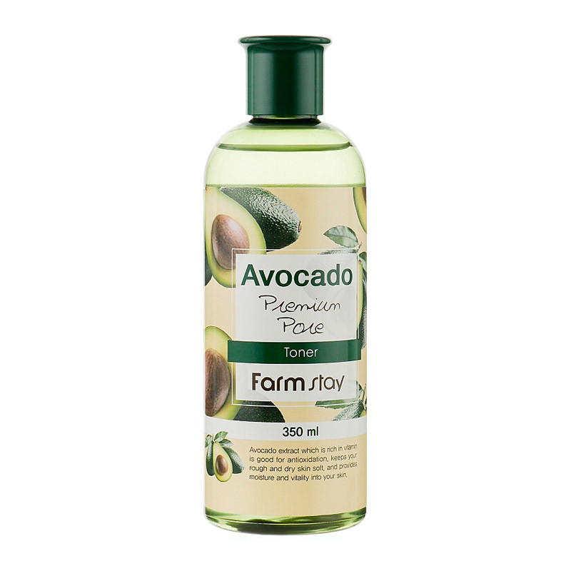 Антивозрастной тонер с экстрактом авокадо FarmStay Avocado Premium Pore Toner 350 мл