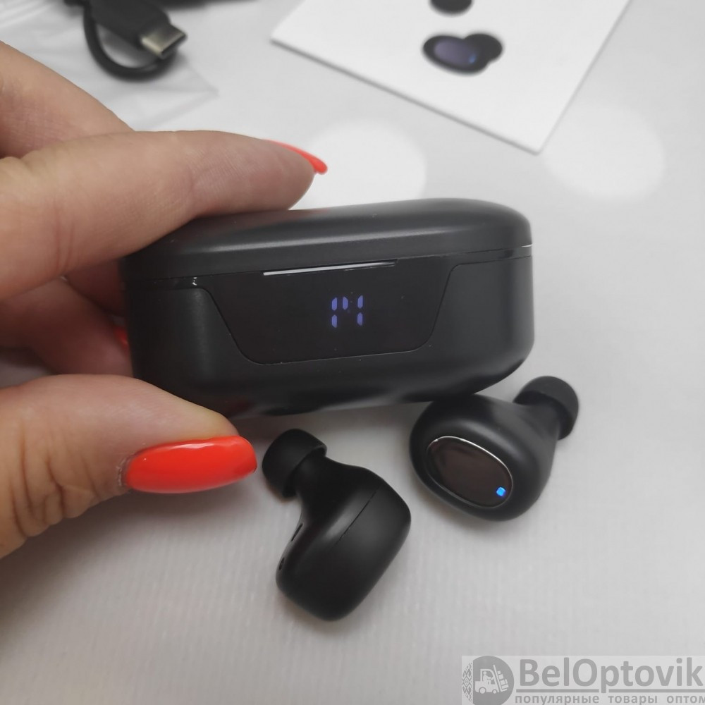 Беспроводные Наушники Gubber TW16 Bluetooth 5.0 с зарядным кейсом - фото 3 - id-p185196085