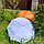 Автоматический с защитой от ветра зонт Vortex Антишторм, d -96 см. Оранжевый, фото 10
