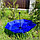 Автоматический с защитой от ветра зонт Vortex Антишторм, d -96 см. Синий, фото 7