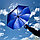 Автоматический противоштормовой зонт Конгресс Антишторм, ручка экокожа Черный, фото 6