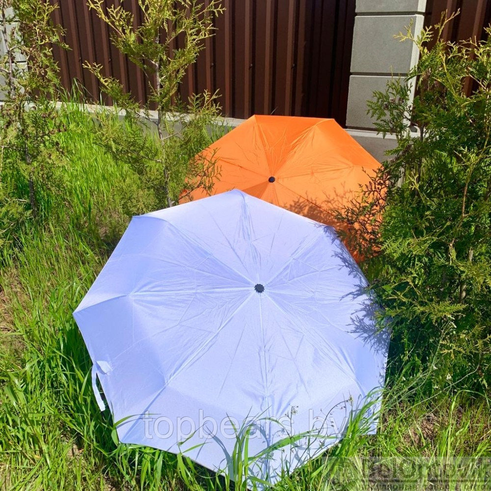 Автоматический с защитой от ветра зонт Vortex Антишторм, d -96 см. Оранжевый - фото 10 - id-p185196398