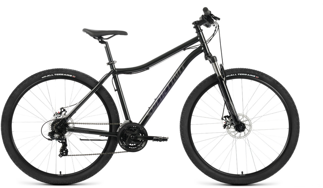 Горный велосипед хардтейл Forward SPORTING 29 2.0 D (19 quot; рост) черный/темно-серый 2022 год - фото 1 - id-p178097737
