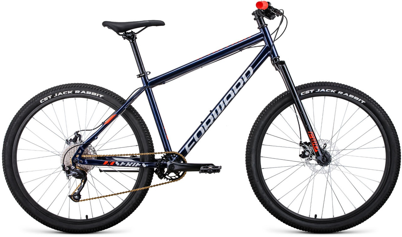Горный велосипед хардтейл Forward SPORTING 27,5 X D (17 quot; рост) темно-синий/красный 2022 год - фото 1 - id-p178097748
