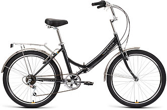 Складной велосипед складной  Forward VALENCIA 24 2.0 (16 quot; рост) черный/оранжевый 2022 год (RBK22FW24075)