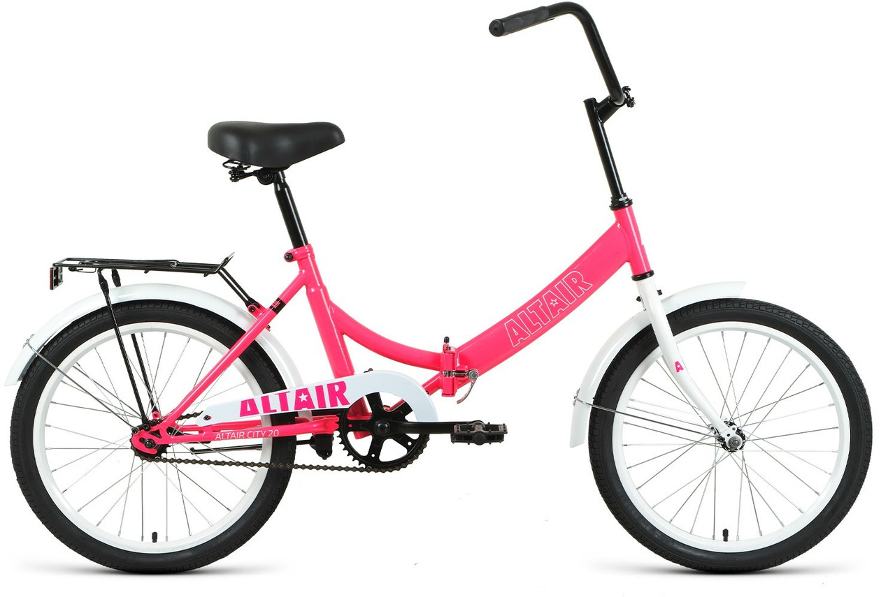 Складной велосипед складной Altair ALTAIR CITY 20 (14 quot; рост) розовый/белый 2022 год (RBK22AL20005) - фото 1 - id-p178097771