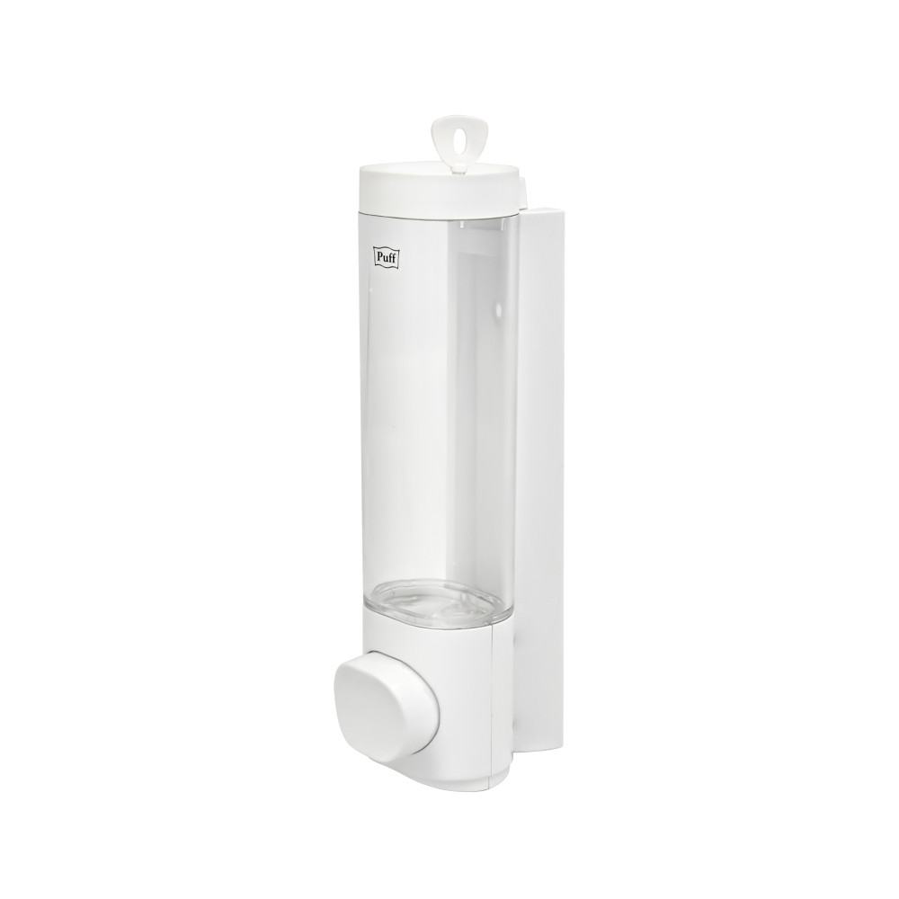 Дозатор (диспенсер) для жидкого мыла Puff-8105 (250мл), белый, фото 1