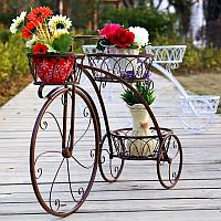Подставка для цветов vg01 велосипед