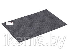 КОВРИК ПРИДВЕРНЫЙ текстильный влаговпитывающий на резиновой основе 40*60 см (арт. К-501-1, код 220816)