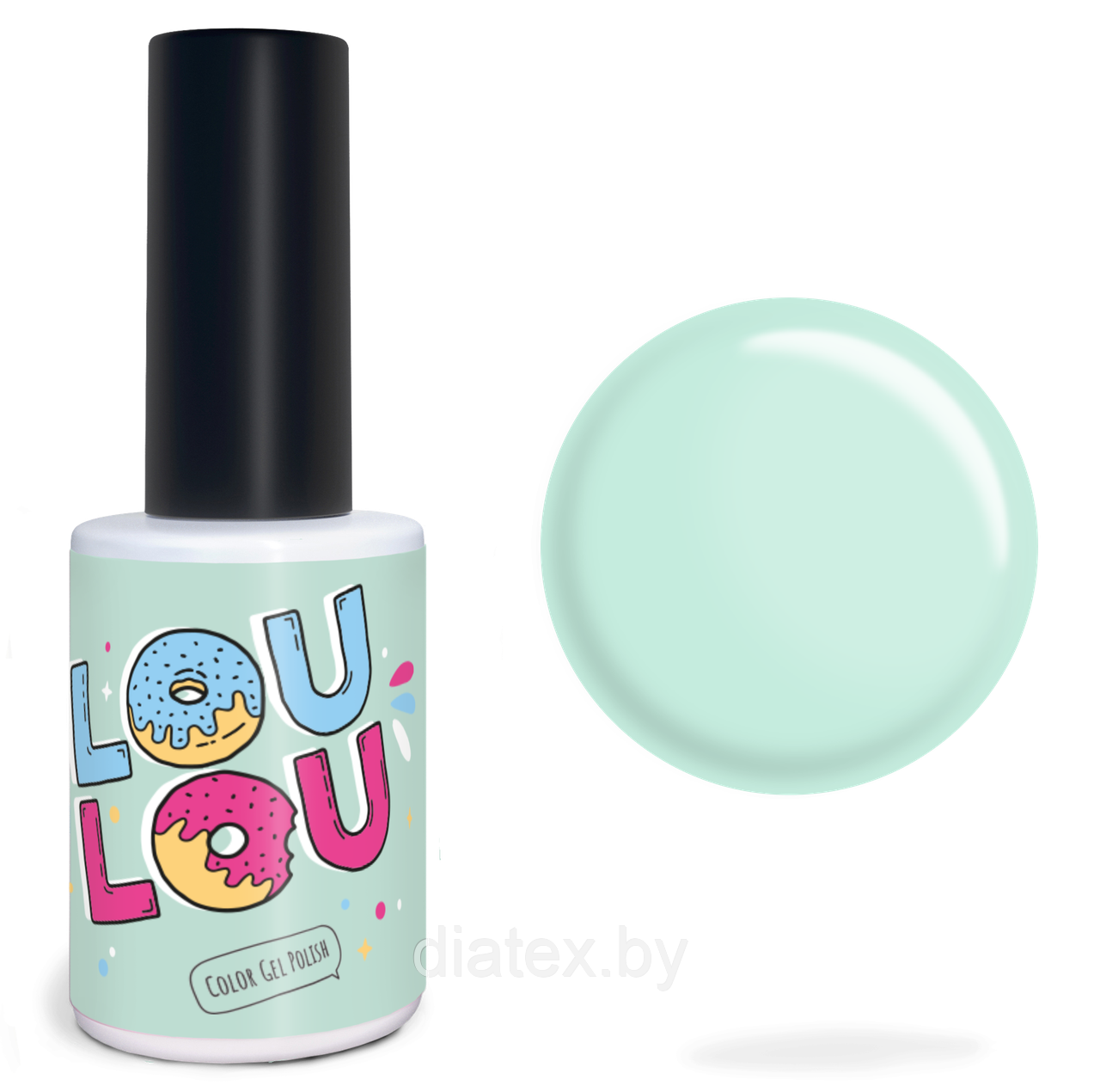 Гель-лак LOULOU “SC7” (8мл.) мятный сироп
