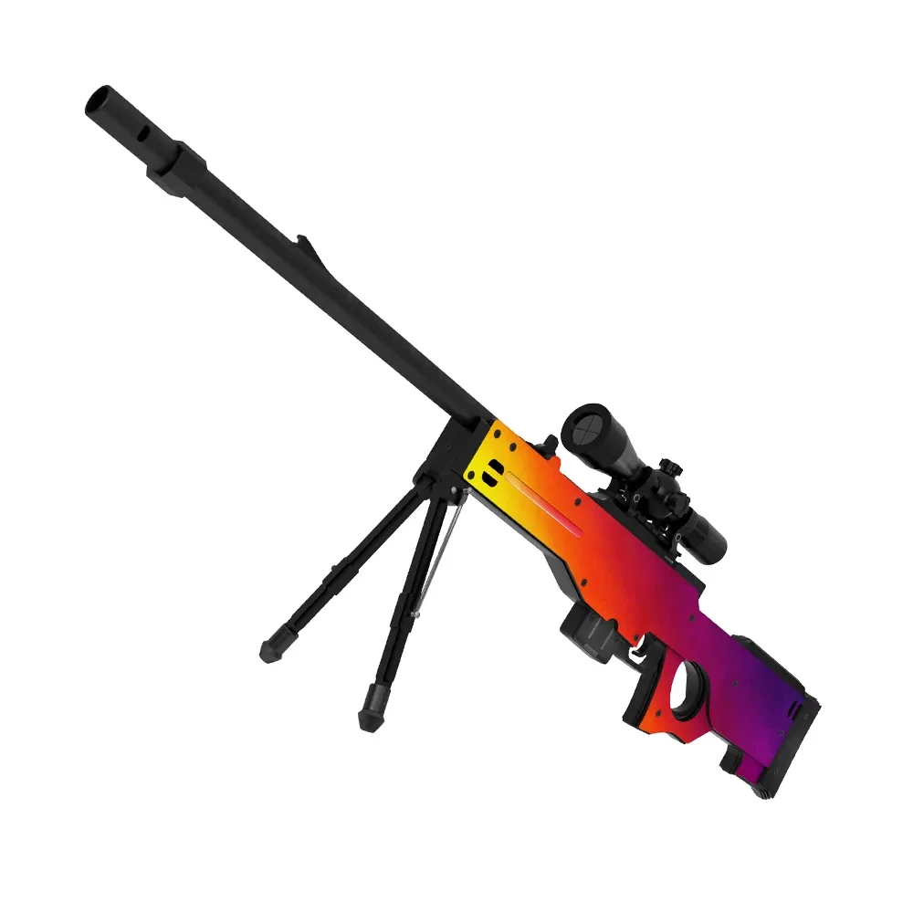 Деревянная снайперская винтовка VozWooden Active AWP Градиент (резинкострел) - фото 2 - id-p185208754