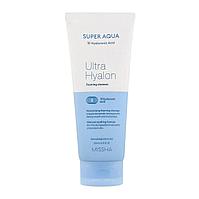 Увлажняющая пенка с гиалуроновой кислотой Missha Super Aqua Ultra Hyalron Cleansing Foam, 200 мл