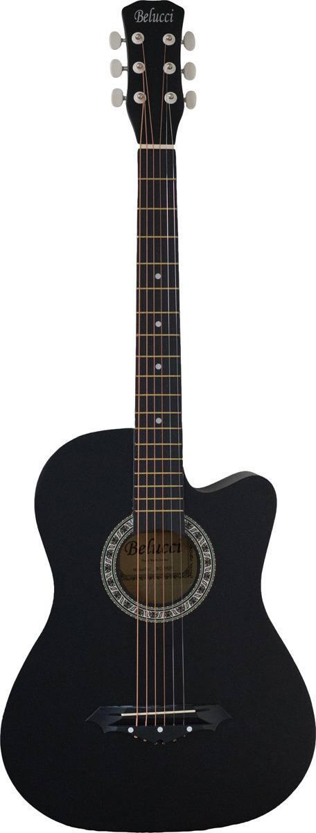 Акустическая гитара 6-ти струнная 7/8 Belucci BC3820 - фото 4 - id-p185219154