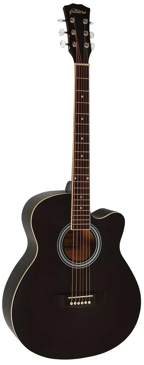 Акустическая гитара 6-ти струнная Elitaro E4010 - фото 3 - id-p185225795