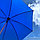 Зонт-трость универсальный Arwood Полуавтоматический / деревянная ручка Синий, фото 8