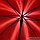 Зонт-трость универсальный Arwood Полуавтоматический / деревянная ручка Красный, фото 3