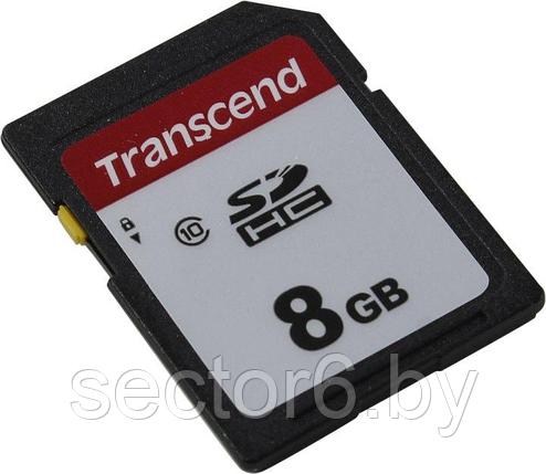 Карта памяти Transcend TS8GSDC300S SDHC 8Gb Class 10 TRANSCEND Карта памяти Transcend TS8GSDC300S SDHC, фото 2