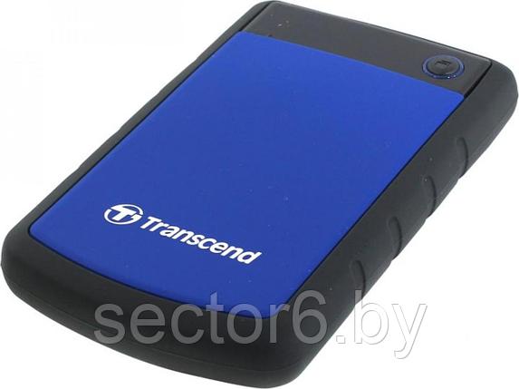 Накопитель TRANSCEND StoreJet 25H3 TS1TSJ25H3B USB3.0 Portable 2.5" HDD 1Tb EXT (RTL) TRANSCEND Накопитель, фото 2