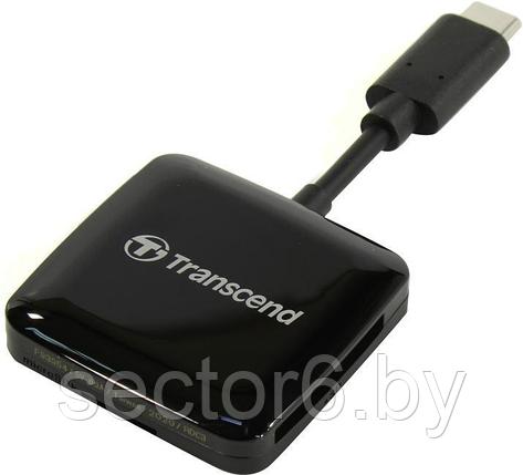 Картридер Transcend TS-RDC3 USB-C SDXC/microSDXC Card Reader/Writer TRANSCEND Картридер Transcend TS-RDC3, фото 2