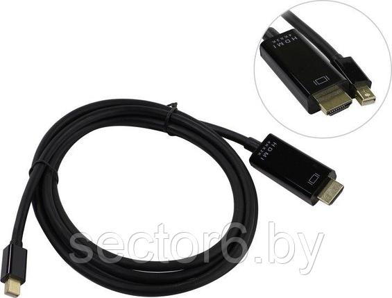 Cablexpert CC-mDP-HDMI-6 Кабель-адаптер miniDisplayPort(M) -> HDMI (M) 1.8м Gembird Cablexpert, фото 2