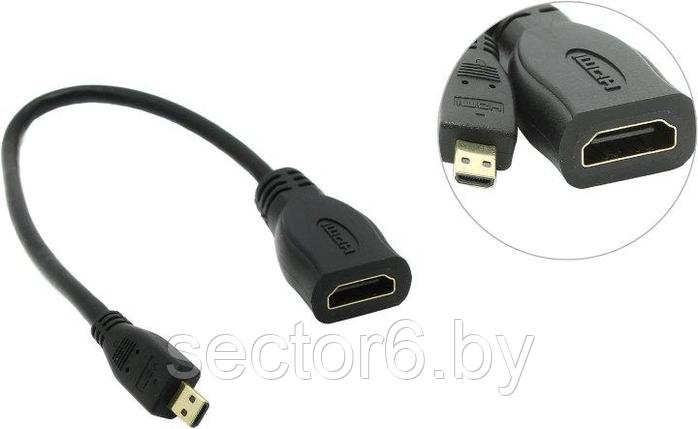 5bites BC-HDM2AF Кабель-переходник HDMI F - microHDMI M 5BITES 5bites BC-HDM2AF Кабель-переходник HDMI F -, фото 2