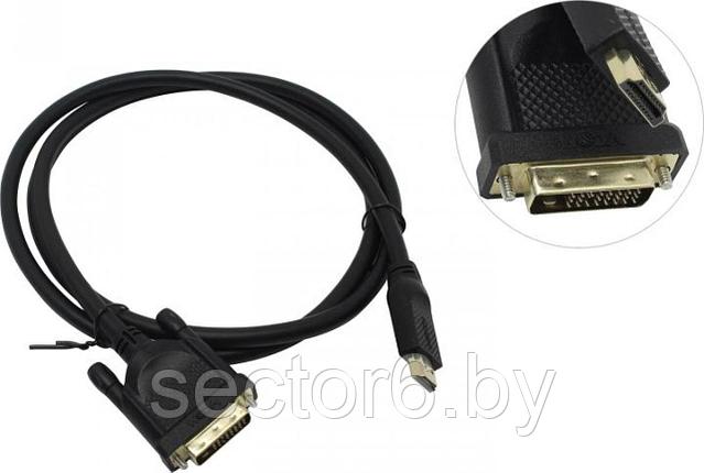 VCOM CG484G-1.5m Кабель HDMI to DVI-D (19M -25M) 1.5м VCOM VCOM CG484G-1.5m Кабель HDMI to DVI-D (19M -25M), фото 2