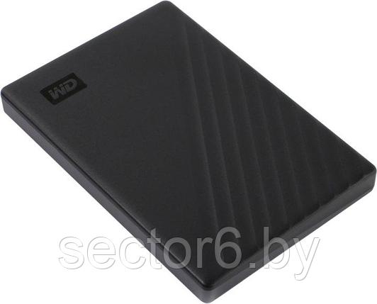 Накопитель на жестком магнитном диске WD Внешний жёсткий диск WD My Passport WDBYVG0020BBK-WESN 2TB 2,5" USB, фото 2