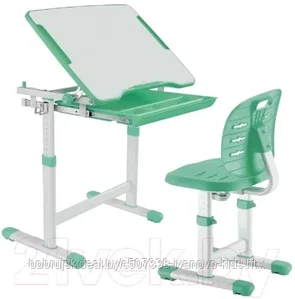 Парта+стул FunDesk Piccolino III (зеленый)