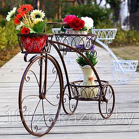 Подставка для цветов  vg01 велосипед